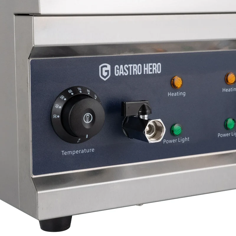 Cuiseur à pâtes électrique - 6 paniers à pâtes - 24,75 L