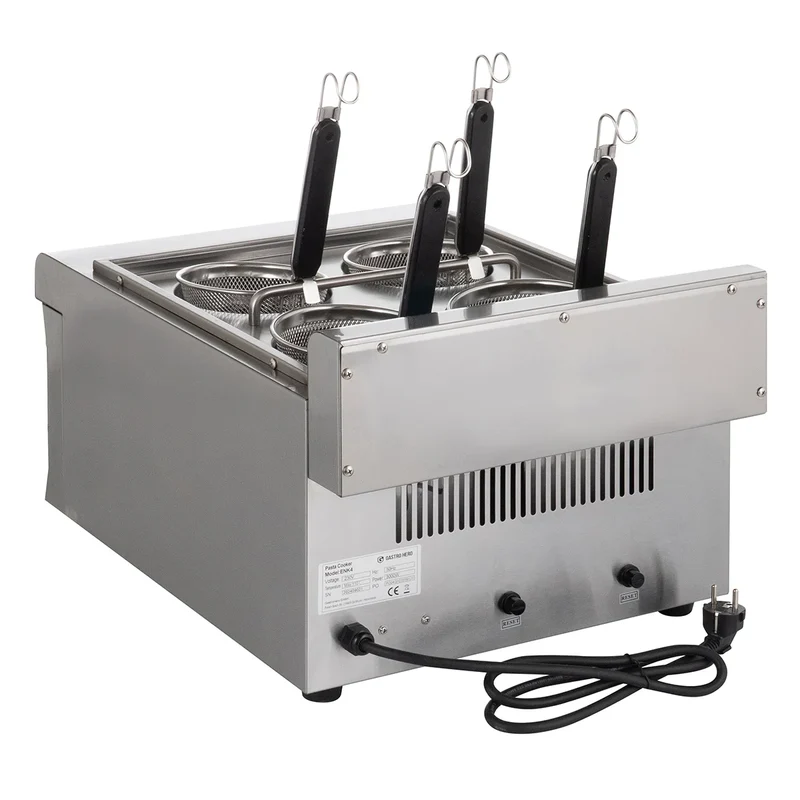 Cuiseur à pâtes électrique - 4 paniers - 16,5 L