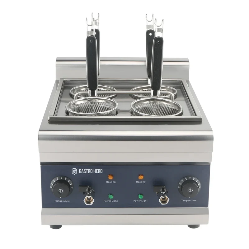 Cuiseur à pâtes électrique - 4 paniers - 16,5 L