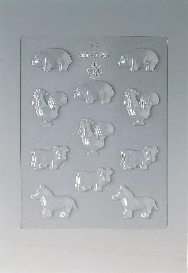 Plaque Popypropylene Animaux Ferme