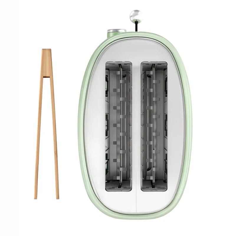 Grille pain vintage vert 2 tranches