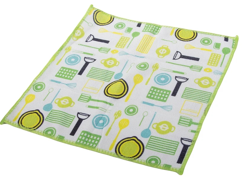 Mikrofasertücher 6er Set 30 × 30 cm – saugstarke Reinigungstücher für Haushalt, Auto, Fenster & Küche