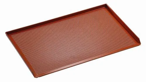 Plaques de cuisson 600 x 400 mm – Aluminium ou inox, pleines ou perforées