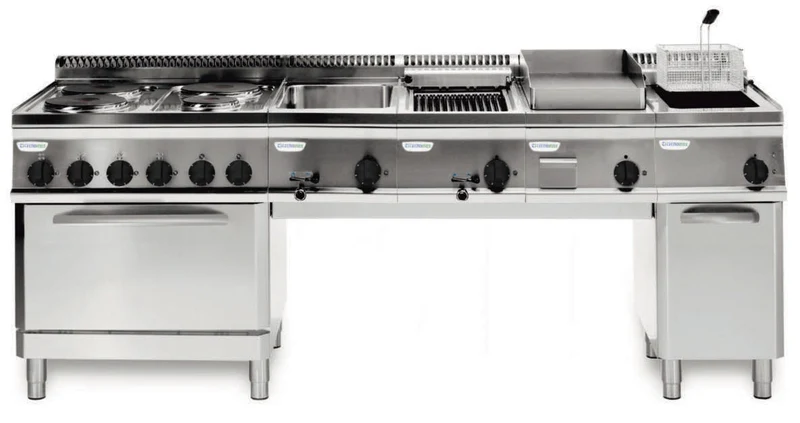 Tecnoinox - Main courante - Longueur 1600 mm - Largeur 120 mm - Gamme 700 - Module 400 - 399524
