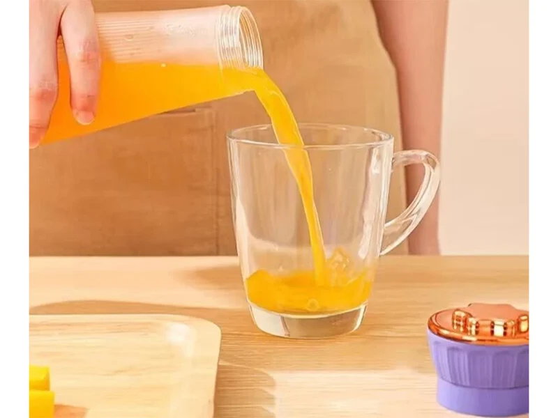 Tragbarer USB Smoothie Mixer kabellos Zerkleinerer 400ml Grün
