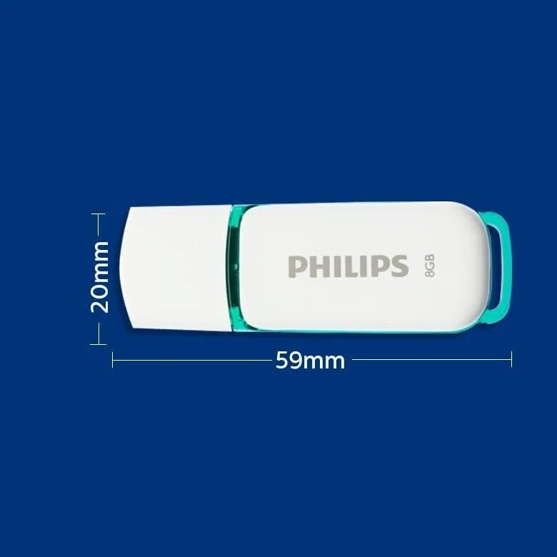 Philips Snow Edition USB Stick 8GB – Zuverlässiger Speicherstick für PC & Laptop
