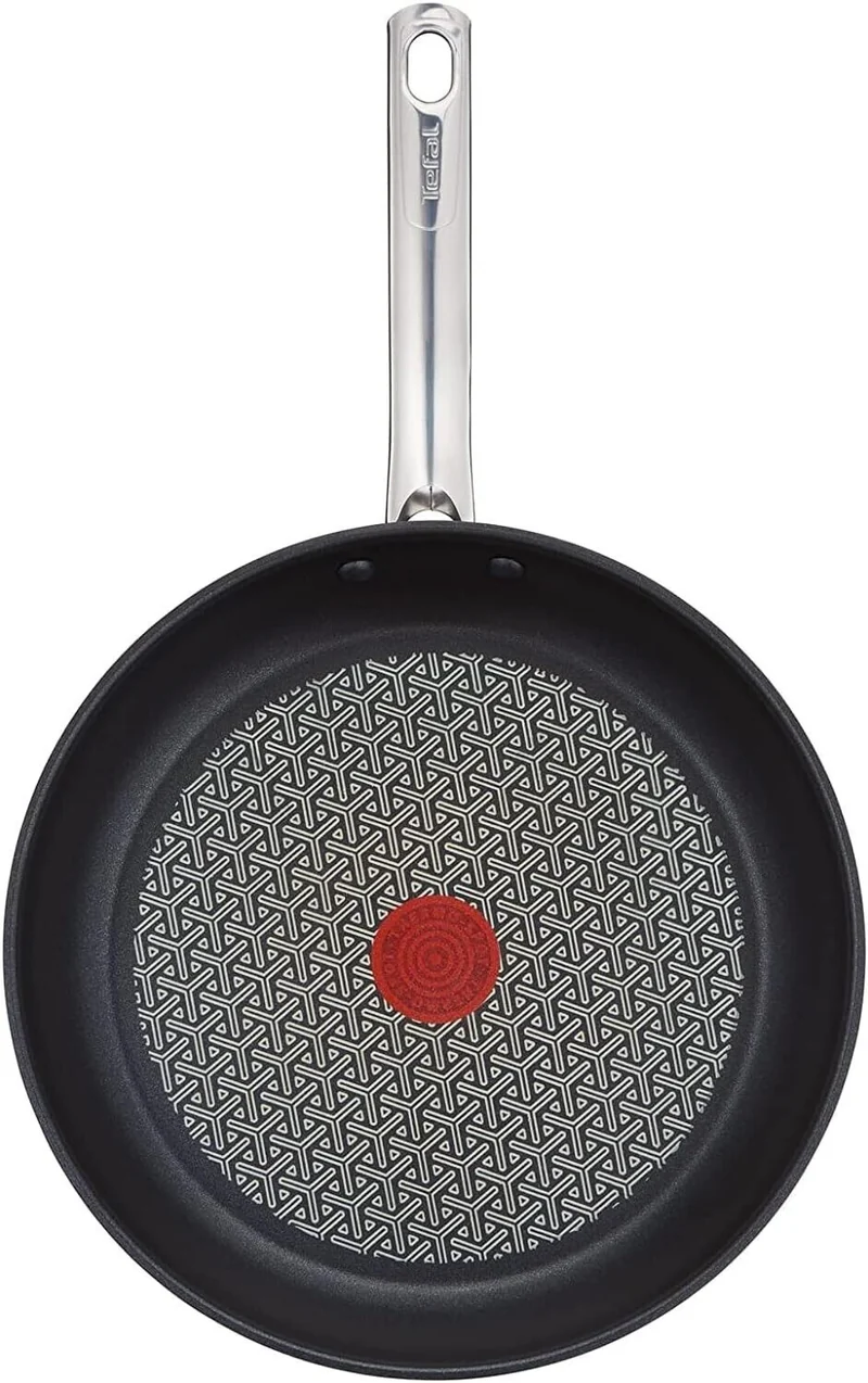Tefal Duetto Pfannen-Set 3-tlg 20/24/28cm Induktion Antihaft Thermo-Signal