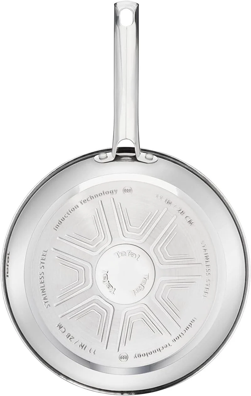 Tefal Duetto Pfannen-Set 3-tlg 20/24/28cm Induktion Antihaft Thermo-Signal
