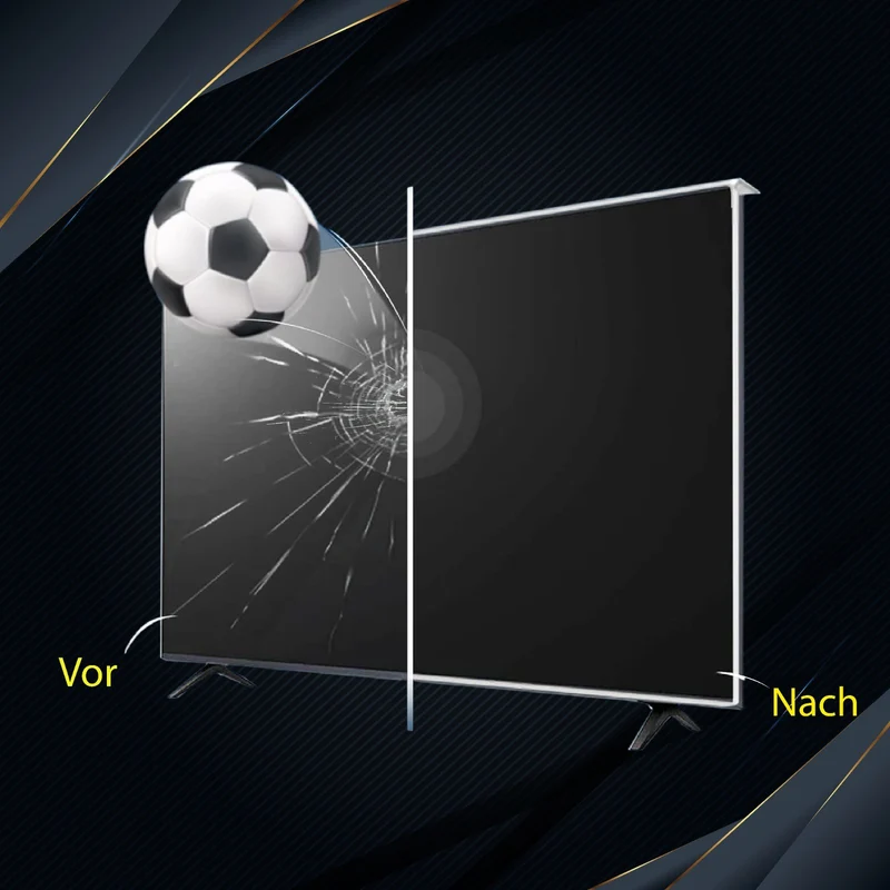 55 Zoll Fernseher Schutz / TV Bildschirmschutz / Displayschutz / TVs GlassZilla