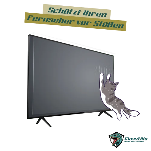 55 Zoll Fernseher Schutz / TV Bildschirmschutz / Displayschutz / TVs GlassZilla