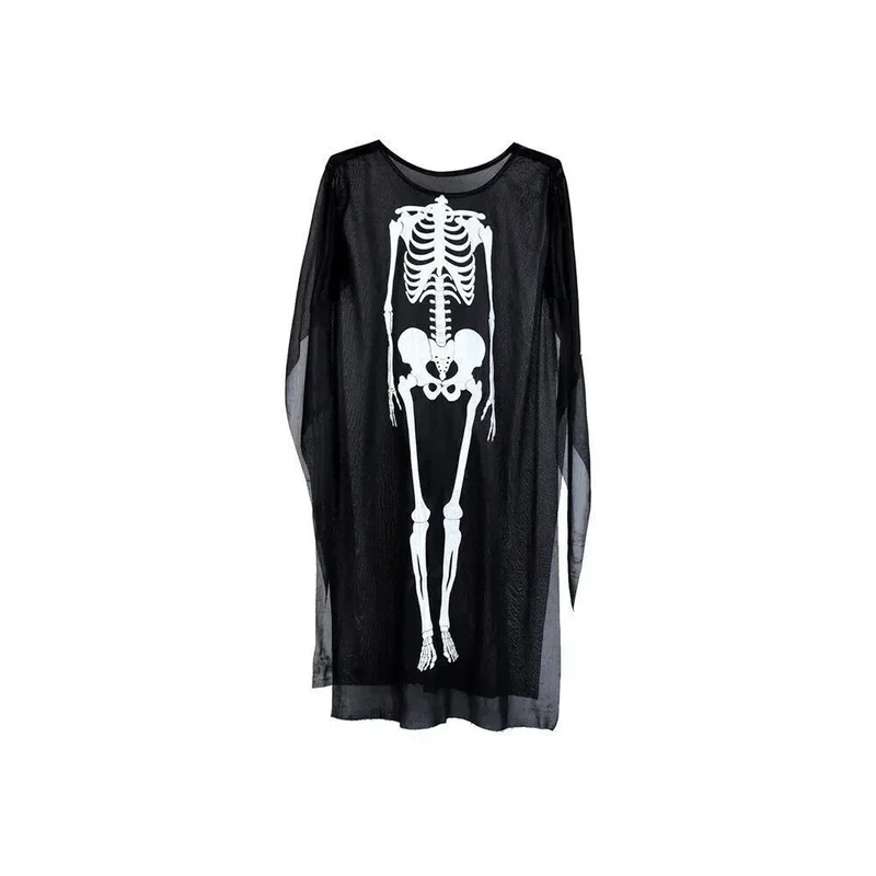 Halloween Skelett Kostüm Damen & Kinder Karneval Verkleidung Jumpsuit Cosplay 👻