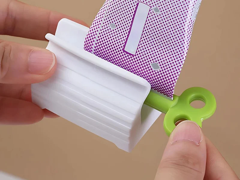 Zahnpasta Tubenpresse Squeezer – Rollender Tubenspender für Zahnpasta, Gel & Creme | Praktisch, bunt & sparsam im Gebrauch