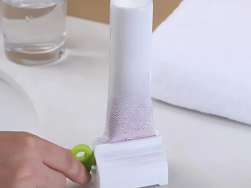 Zahnpasta Tubenpresse Squeezer – Rollender Tubenspender für Zahnpasta, Gel & Creme | Praktisch, bunt & sparsam im Gebrauch