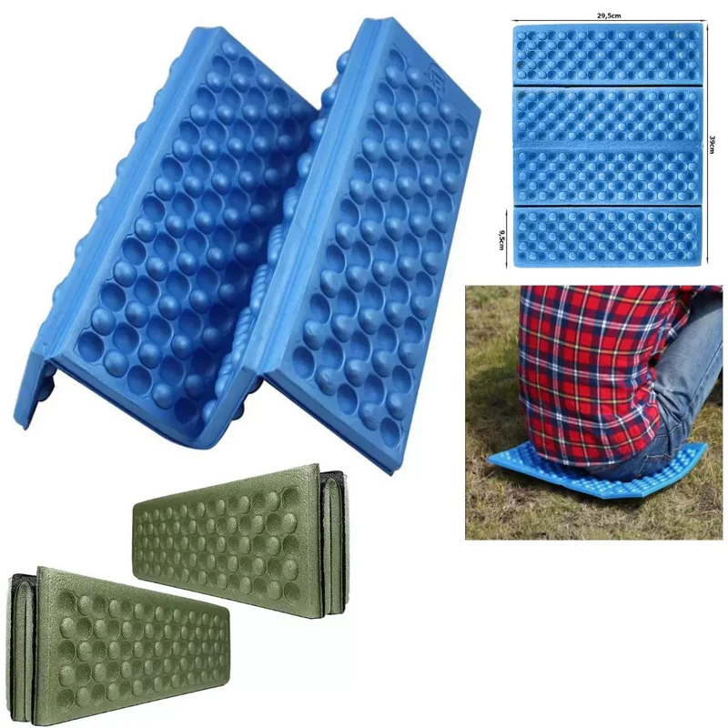 Faltbares Outdoor Sitzkissen aus XPE-Schaum – Isolierende Sitzmatte für Camping, Wandern, Stadion und Picknick