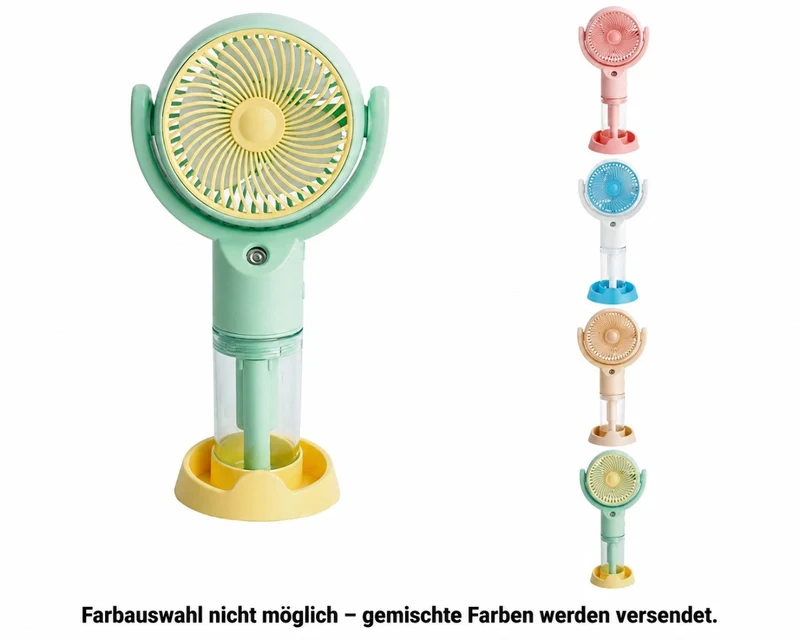 Mini Ventilator USB wiederaufladbar – Tragbare Handventilatoren für Kinder & Erwachsene