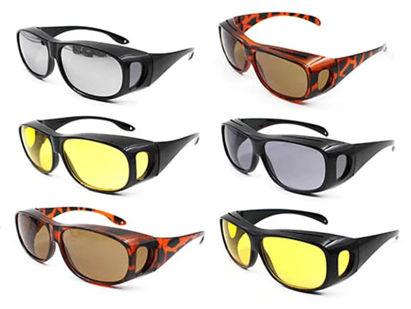 HD Vision Nachtfahrbrille Set 2 Stück – Fahrerbrille gegen Blendung
