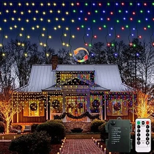 Batterie Betrieben Band 3M 102 LED Stripe Mehrfarbige Licht Band Wasserdicht