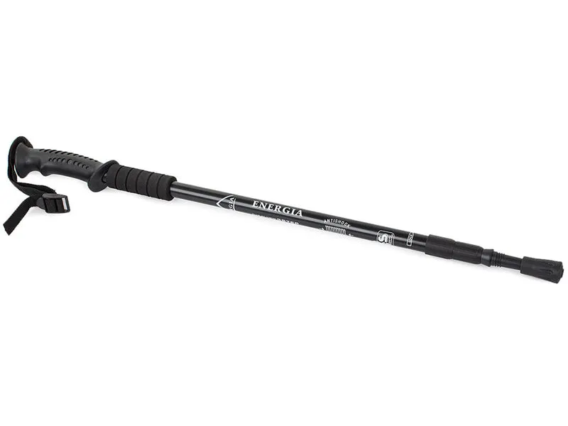 2x Nordic Walking Stöcke Teleskop 64-135 cm – Alu Antischock mit Korkgriff