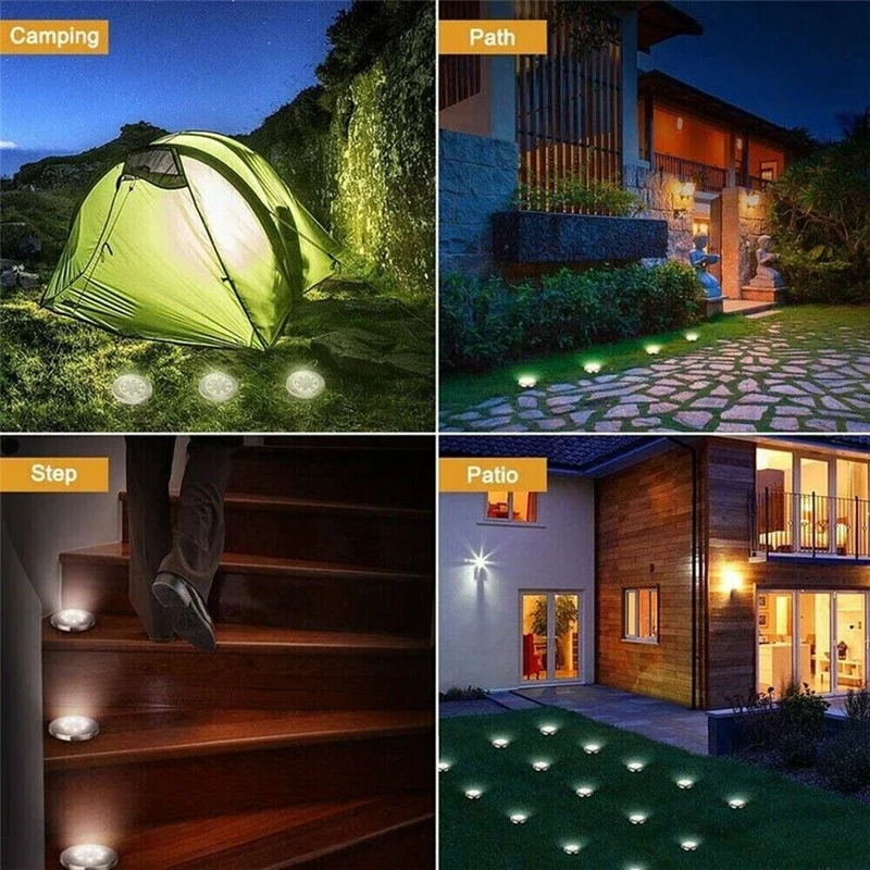 4 Gartenleuchten Solarleuchte Bodenstrahler Außen Lampe IP44 Garten Solarlampen BBT2026