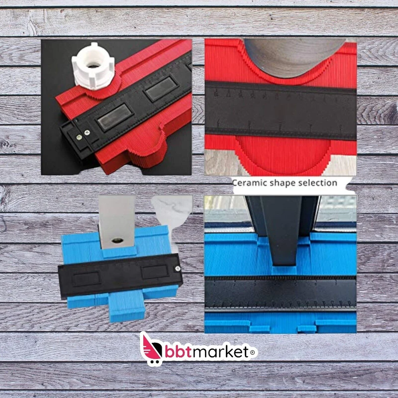 Konturenlehre Konturenschablone Profillehre 3er Set 12 cm 14 cm 25 cm Konturmess