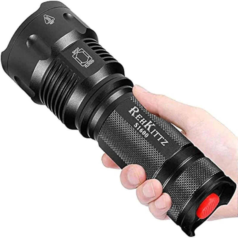LED Taschenlampe,Extrem Hell,Handlampe Für Camping,Ausrüstung,Militär,Outdoor