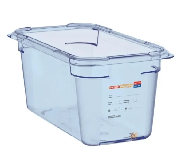 Araven Bac gastronorme GN1/3 bleu 150 mm