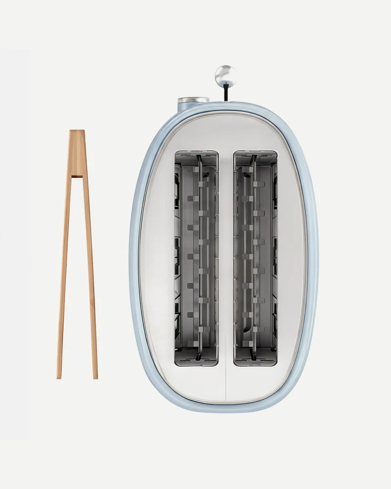 Grille-Pain Vintage Bleu 2 Tranches GRS6 – SWEISS