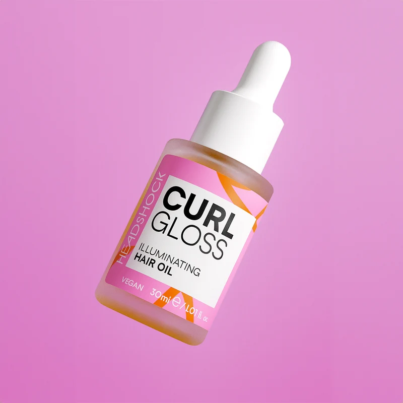 Headshock curl gloss hair serum