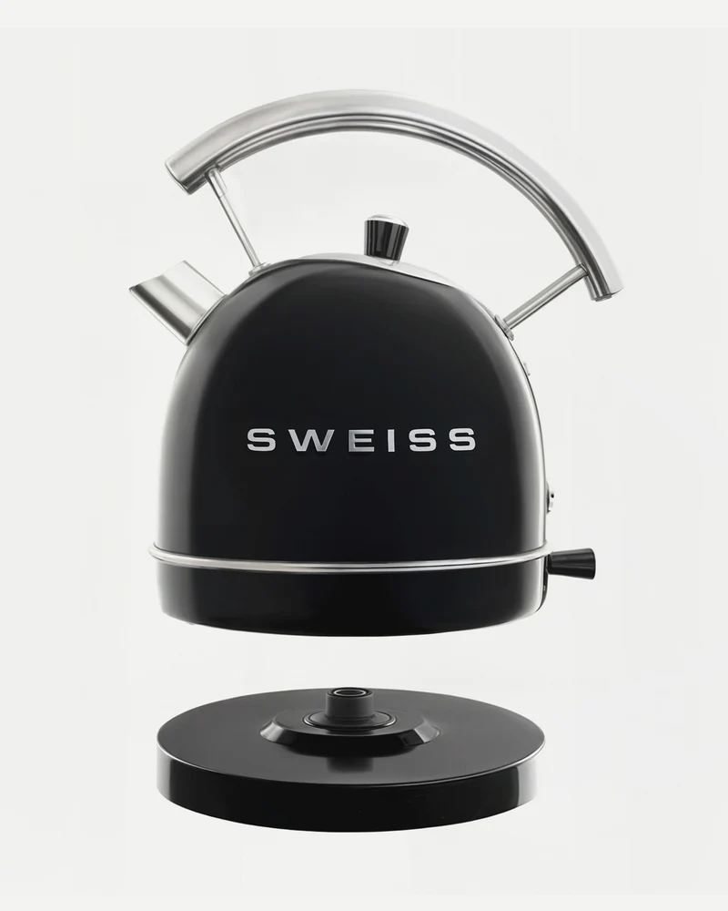 Bouilloire Vintage Noire 1,8L KTL9 – SWEISS