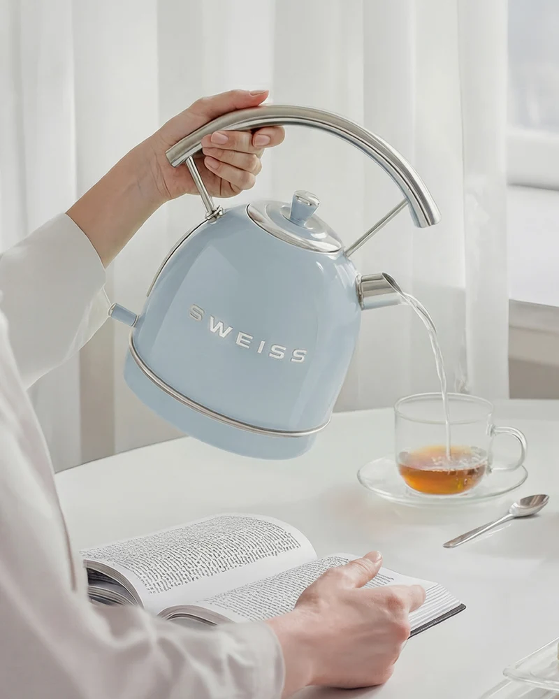 Bouilloire Vintage Bleu 1,8L KTL6 – SWEISS