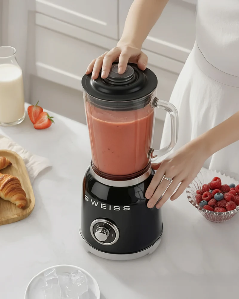 Blender Vintage Noir 1,5L MXV9 – SWEISS