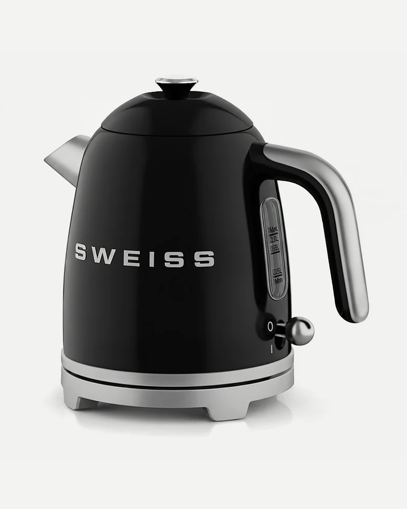 Bouilloire Vintage Noire 1L KTS9 – SWEISS
