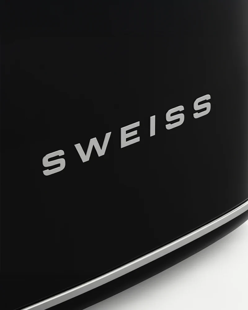 Grille-Pain Vintage Noir 2 Tranches GRS9 – SWEISS