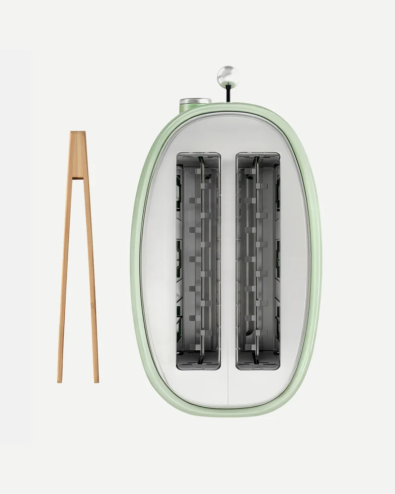 Grille-Pain Vintage Vert 2 Tranches GRS7 – SWEISS