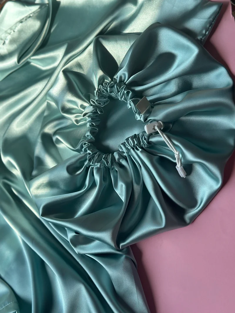 Silky satin sleep bonnet by slip’n
