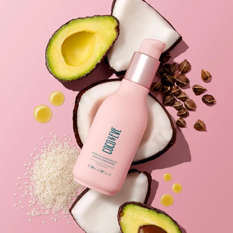 Coco & eve hydrating and detangling leave-in conditioner