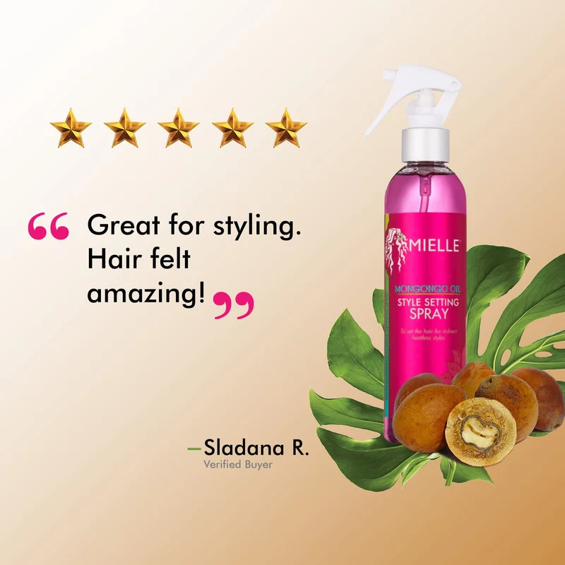 Mielle style setting spray