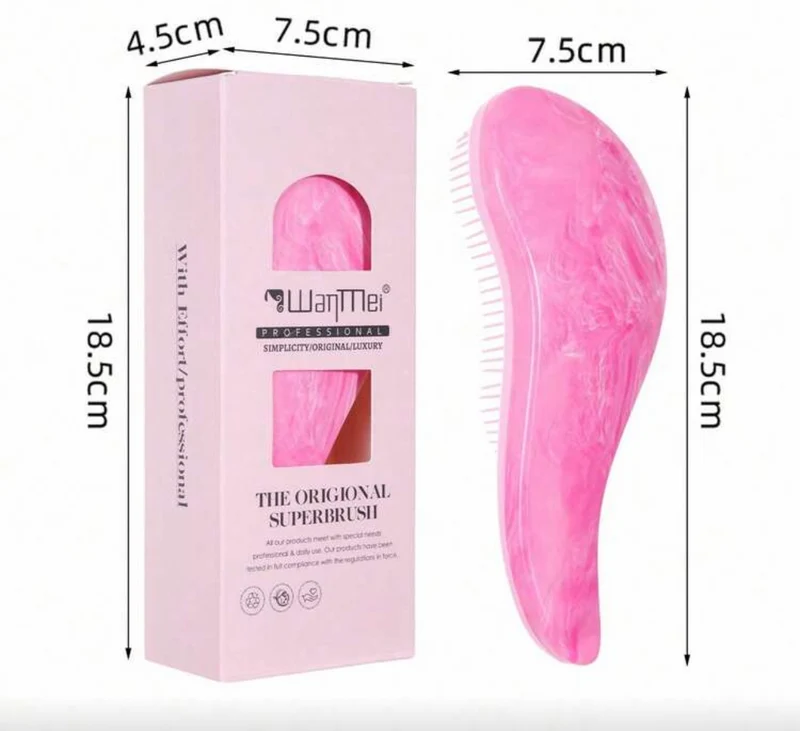 Set of detangler + hair pick