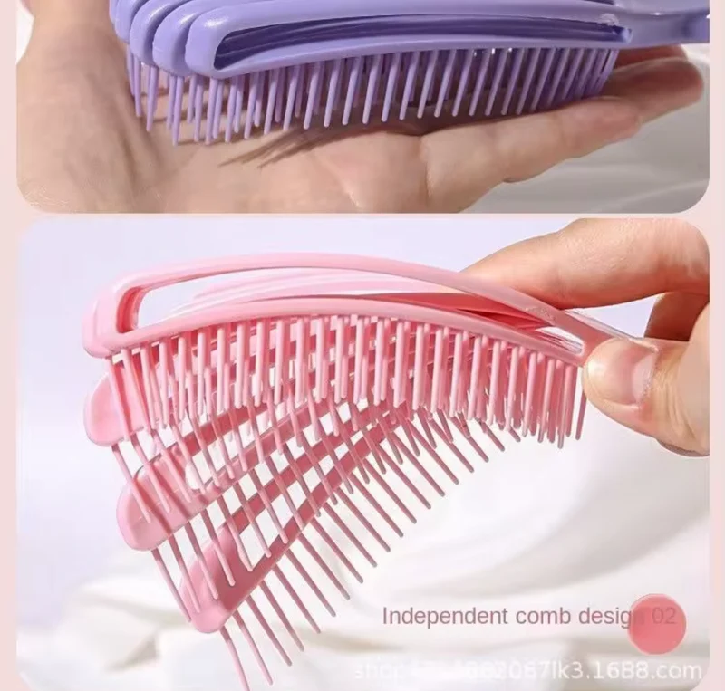 Wide flexible brush