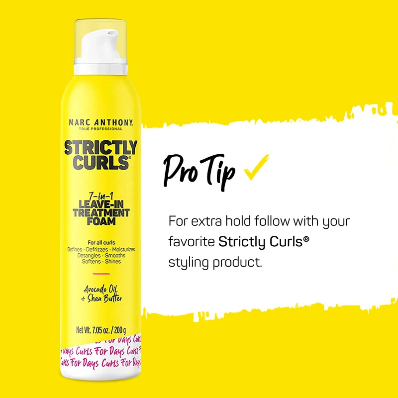 Marc anthony STRICTLY CURLS 7-IN-1 LEAVE-IN TREATMENT FOAM