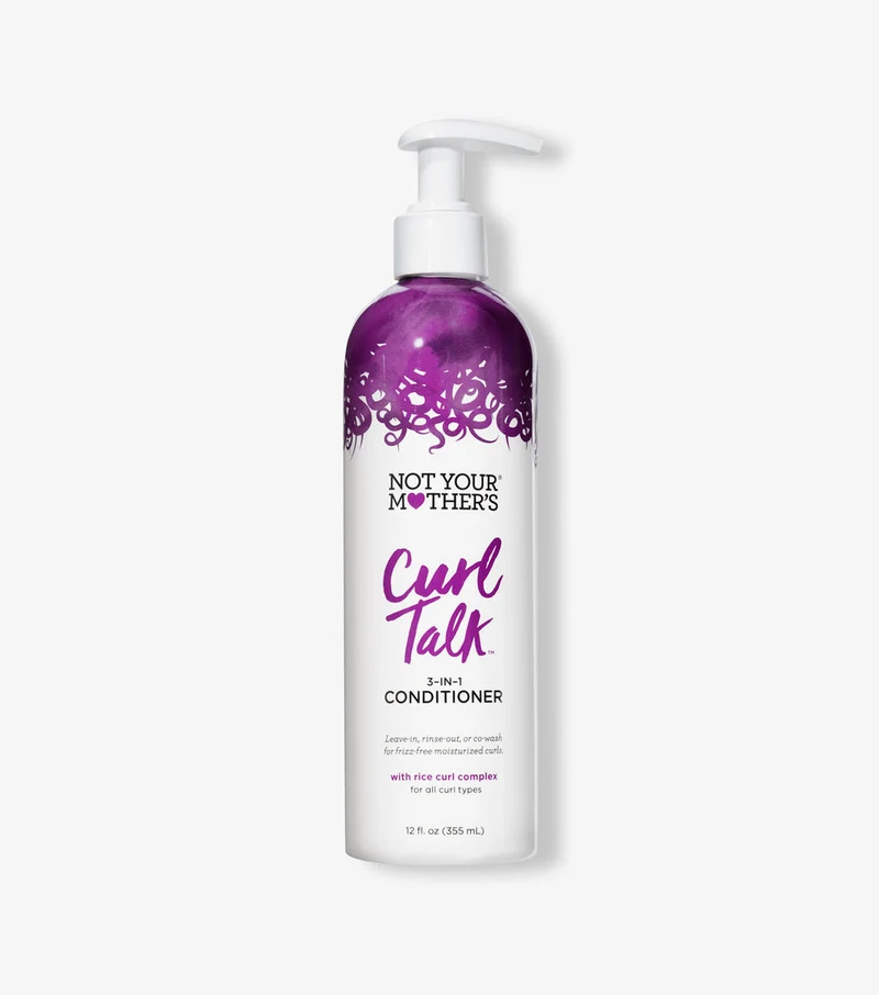 Not your mother’s curl talk (conditioner & leave-in)