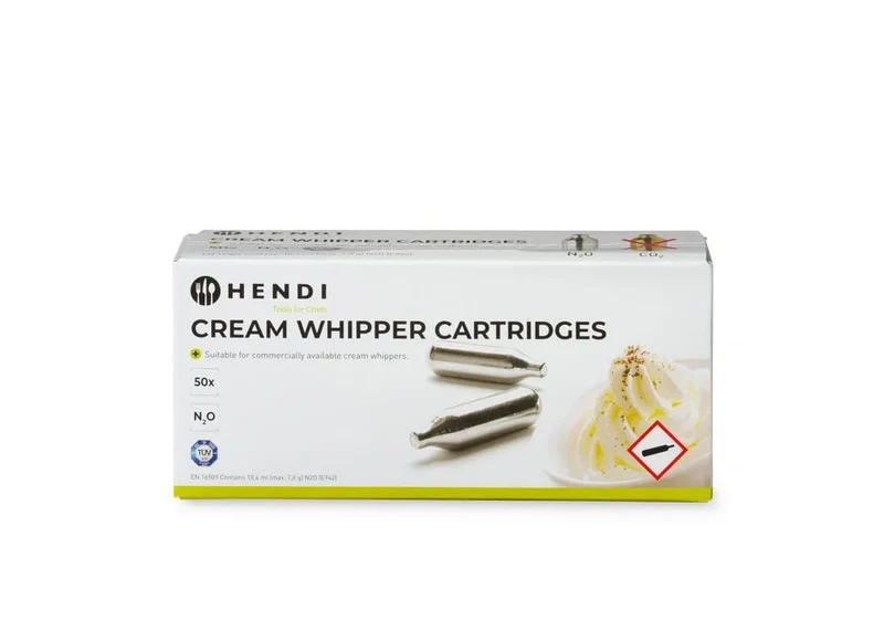 Cartouches de crème pour siphons à crème Profi et Kitchen Line 24 pcs