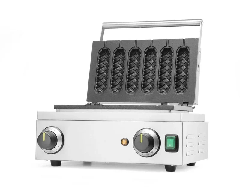 Gaufrier Hendi « Corn Dog », 230V/1550W, 390x378x(H)229mm