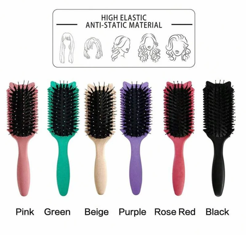 Edge lift volume brush