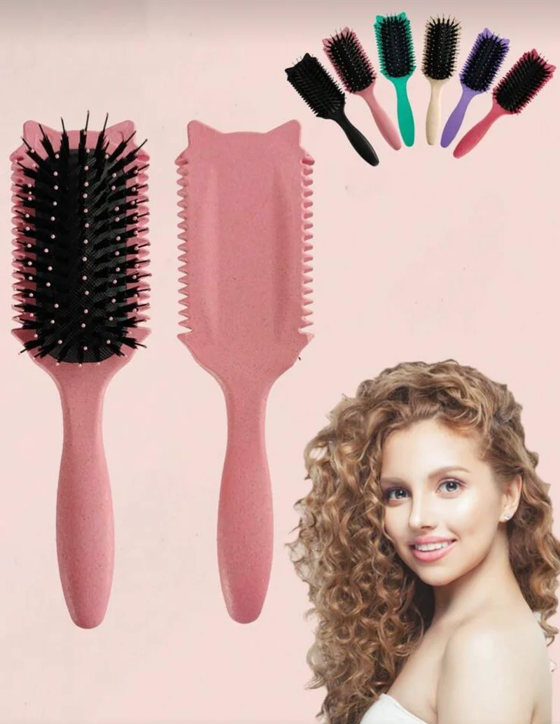 Edge lift volume brush