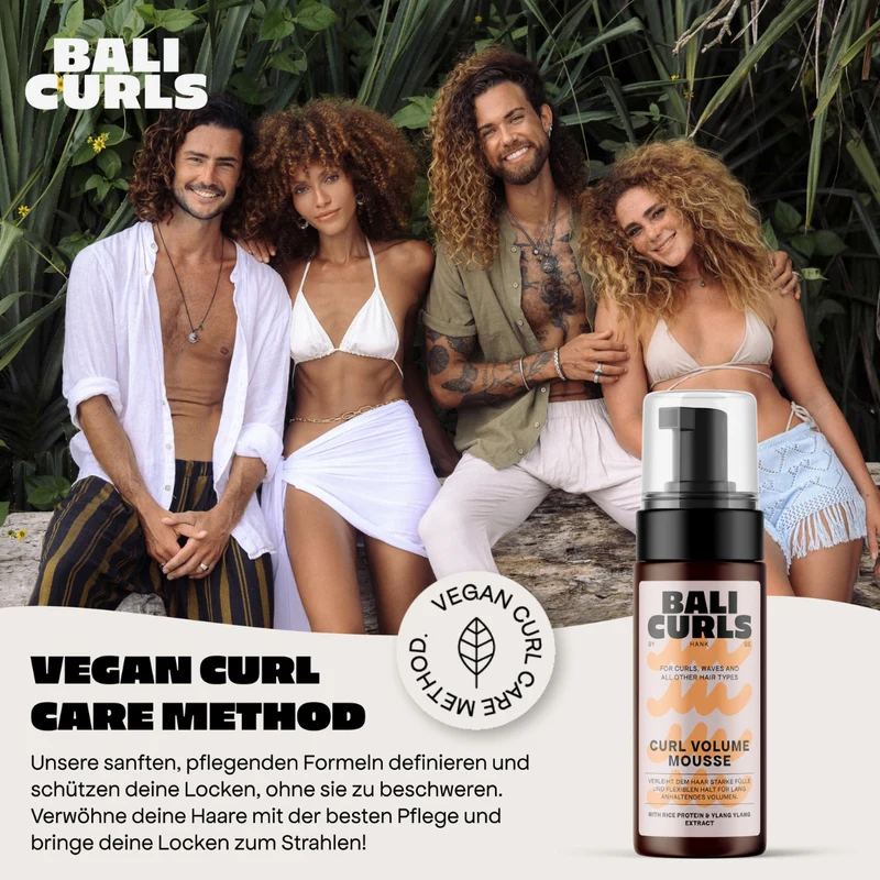 Bali curls volume mousse