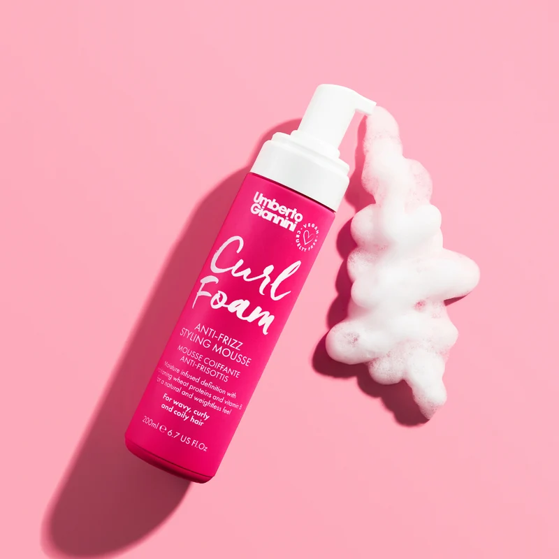Umberto giannini Curl Foam Anti-Frizz Styling Mousse
