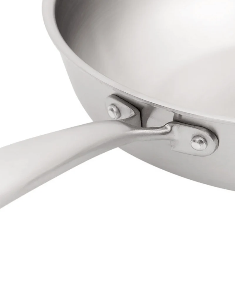 Wok inox 28 cm – Cuisinox Gourmet – Tri-pli