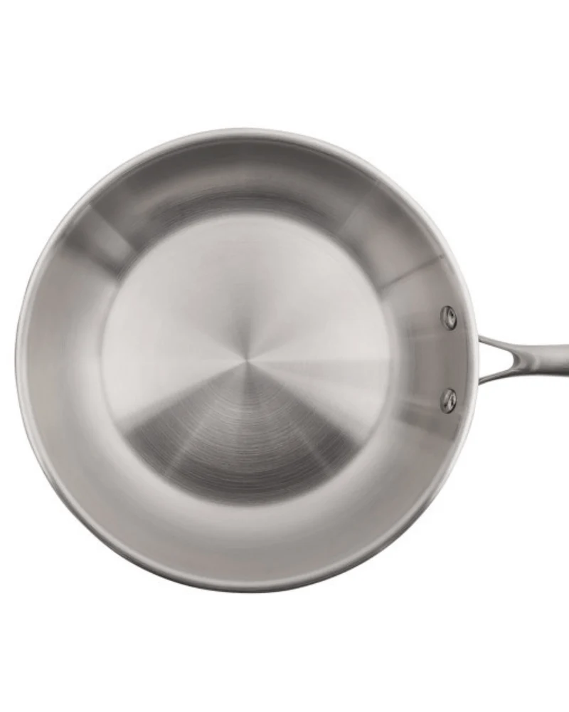 Wok inox 28 cm – Cuisinox Gourmet – Tri-pli