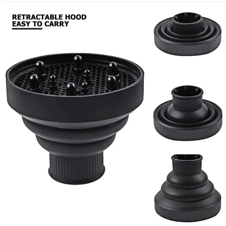 Silicone hair diffuser